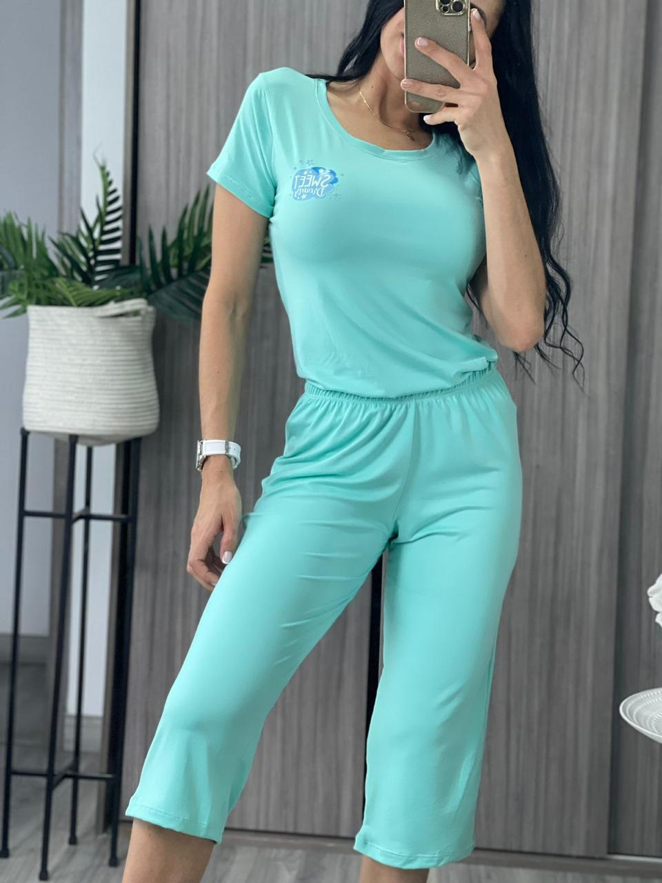 Pijamas capri para mujer