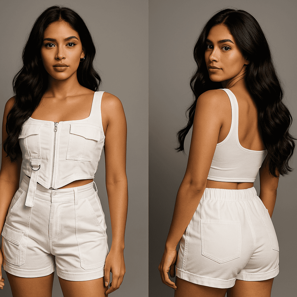 Conjunto de piezas para dama