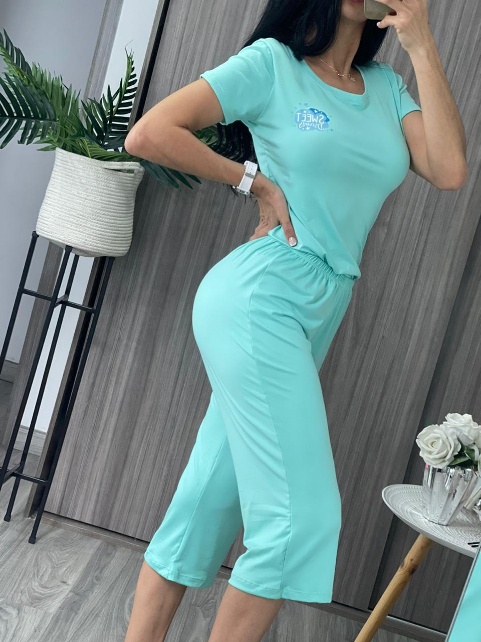 Pijamas capri para mujer