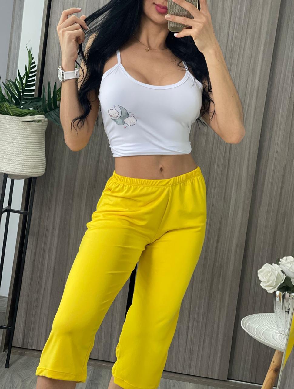 Pijamas capri para mujer